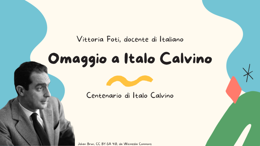 Omaggio A Italo Calvino Foti